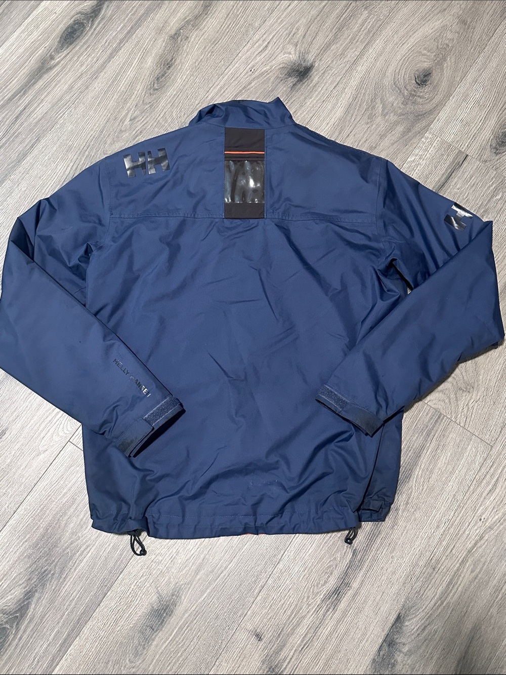 Helly Hansen Navy Blue Waterproof Rain Jacket - Picture 8 of 8